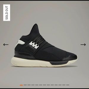 BNIB Y-3 QASA HIGH SHOES sold out on Adidas